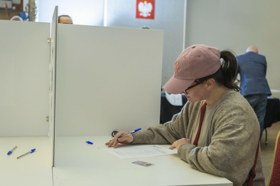 Polskie wybory prezydenckie. Wyborcy głosują w Londynie