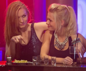 Na dobre i na złe odc. 546. Wiktoria Consalida (Katarzyna Dąbrowska), Agata Woźnicka (Emilia Komarnicka)