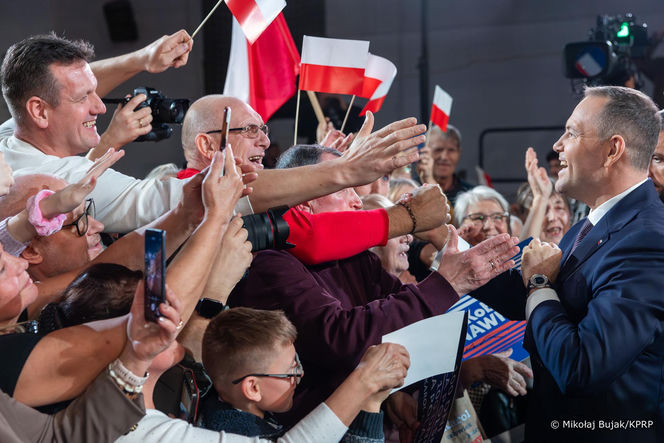 Prezydeny Nawrocki w Mińsku Mazowieckim