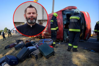 Ksiądz Krzysztof pochowa pielgrzymów po dramacie na Węgrzech. Ogromna tragedia, smutny czas dla parafii