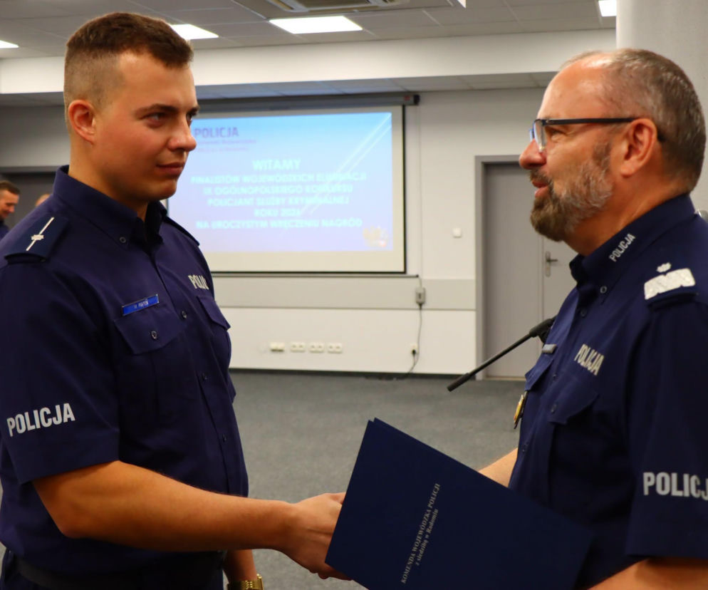 Siedlecki policjant najlepszym technikiem kryminalistyki na Mazowszu!