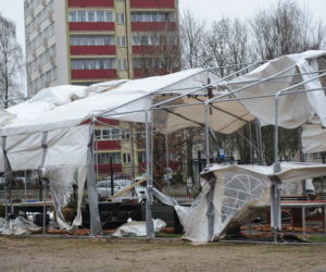 Orkan Nadia sieje spustoszenie