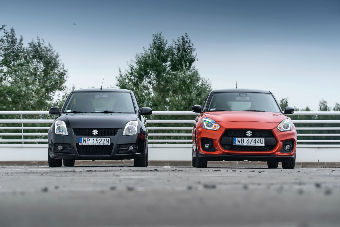 Suzuki Swift Sport 1.6 VVT 125 KM MT5 & Suzuki Swift Sport 1.4 BoosterJet SVHS 129 KM MT6