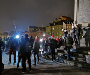 Protest na Placu Zamkowym 2.112020