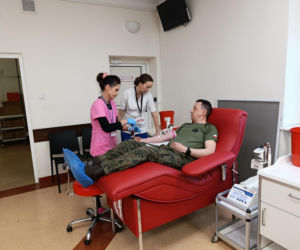 Żołnierze 2LBOT oddali krew