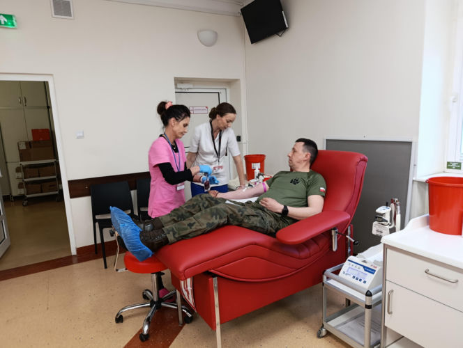 Żołnierze 2LBOT oddali krew