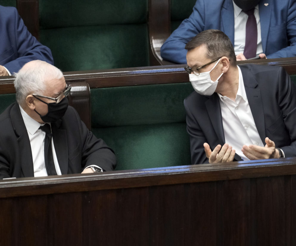 Jarosław Kaczyński, Mateusz Morawiecki