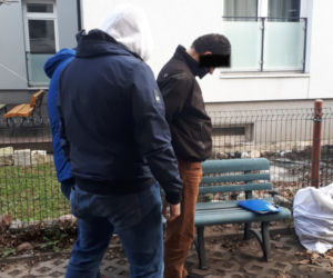 Wykopał kości ojca 