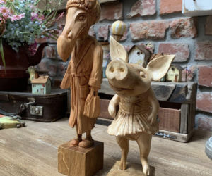 Drewniane dzieła Agnieszki - Cztery Kąty a Piec Piąty