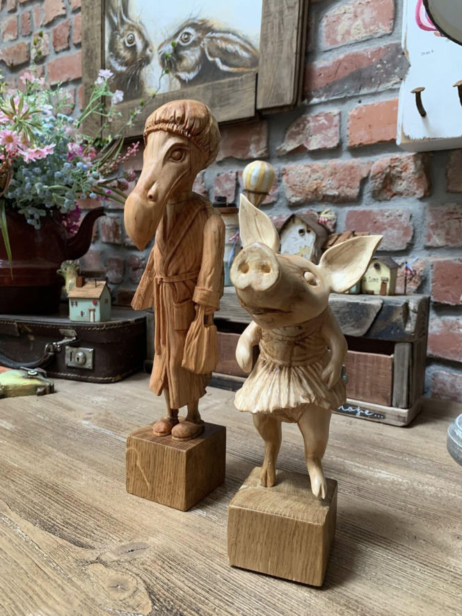 Drewniane dzieła Agnieszki - Cztery Kąty a Piec Piąty