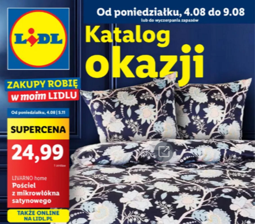 Promocje na pościel w Lidlu