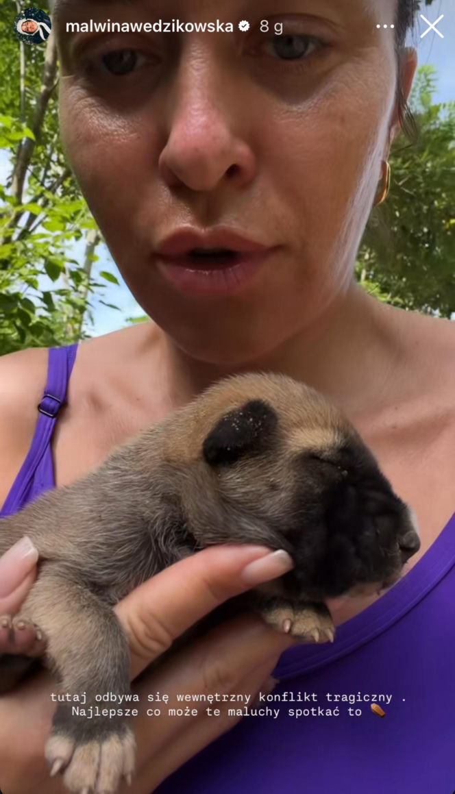 Malwina Wędzikowska miała groźny wypadek