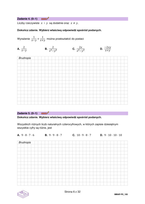 Matura próbna CKE: matematyka