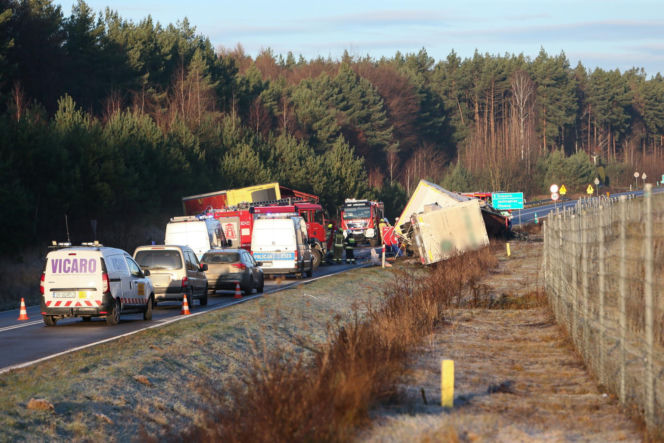 Tragiczny wypadek na "starej trójce" pod Gorzowem