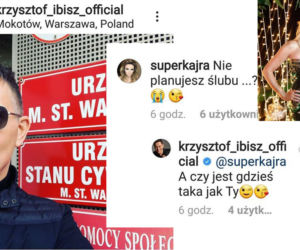 Ibisz pochwalił się, że załatwił szybko sprawę w Urzędzie Stanu Cywilnego