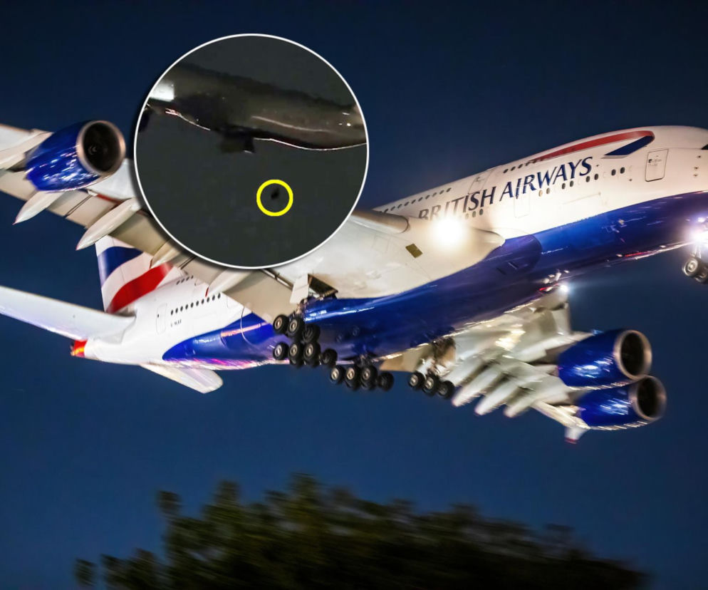 Koło odpadło od samolotu w przestworzach! Wideo mrozi krew w żyłach