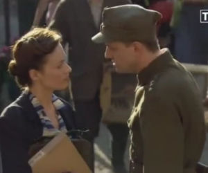 CZAS HONORU 5, odc. 57. Wanda (Magdalena Różczka) i Karol Ryszkowski (Łukasz Konopka)