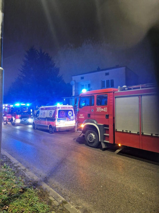 Tragiczny pożar w Zamościu