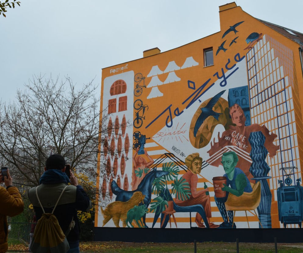 Nowy mural na Jeżycach