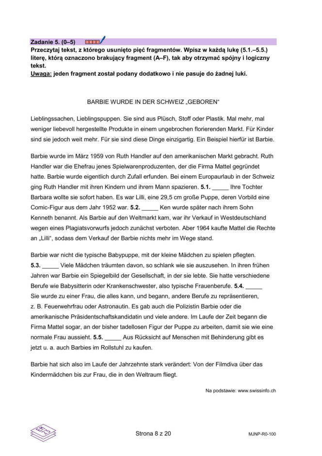 Matura 2026 NIEMIECKI rozszerzony: Arkusze CKE i odpowiedzi - sprawdź, czy zdałeś! 12.05.2026