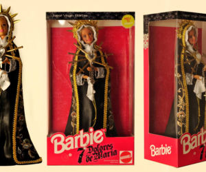 Matka Boska jako Lalka Barbie, Jezus na krzyżu jako Ken
