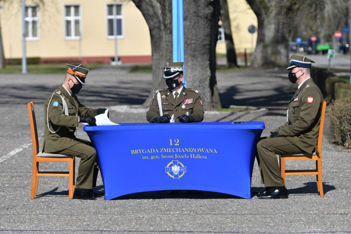 Szczecin:Przekazanie dowództwa 