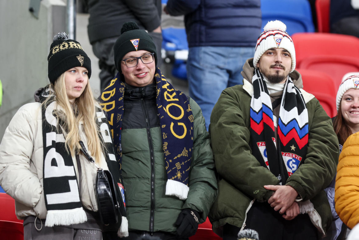 Górnik Zabrze - Wisła Płock, zdjęcia kibiców z meczu PKO BP Ekstraklasy