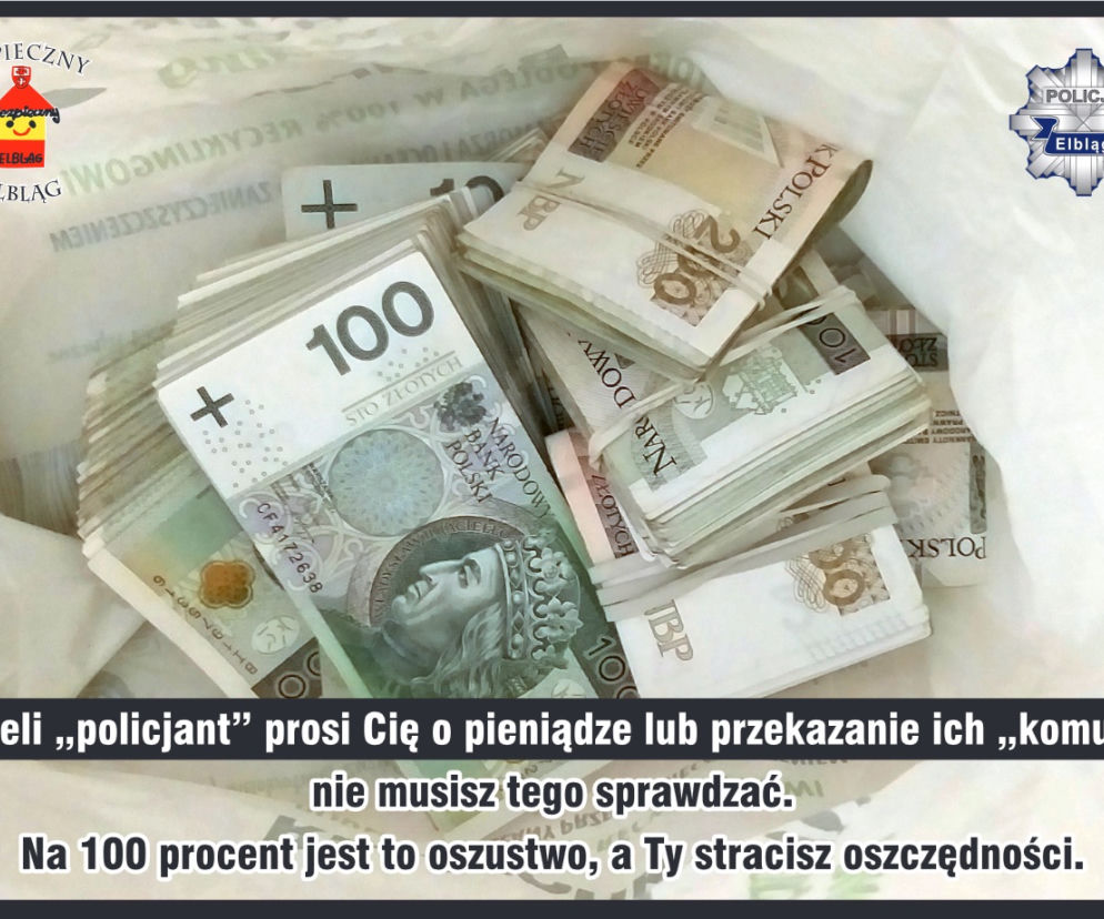 oszustwo na policjanta