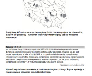 Matura rozszerzona 2022 geografia