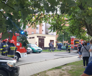 Tragiczny pożar na ul. Boboli w Białymstoku. Nie żyje mężczyzna