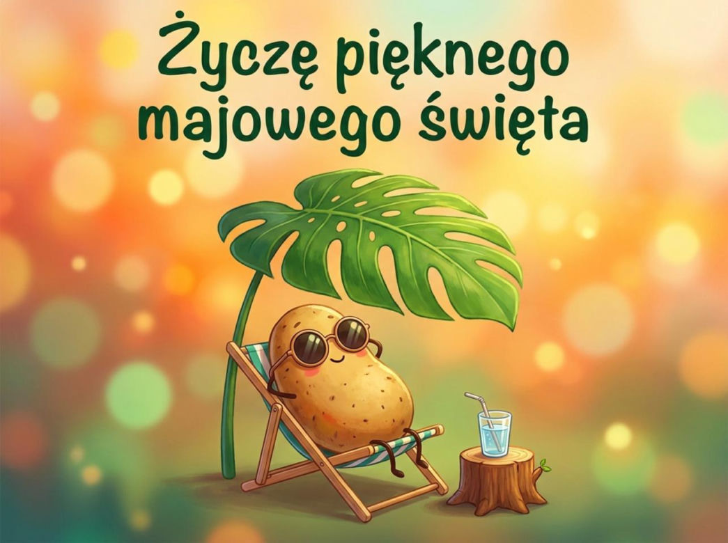 śmieszny obrazek na 1 maja