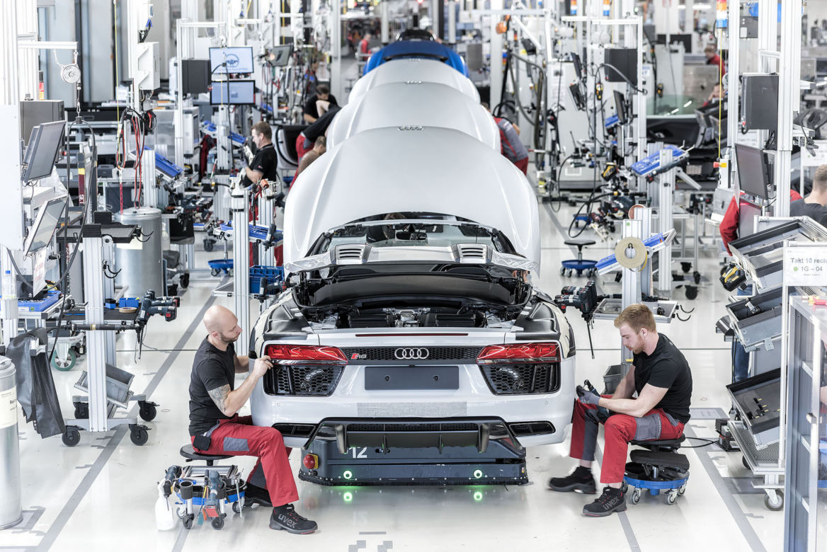 Produkcja Audi R8