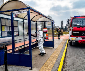 OSP będzie dezynfekować miejsca publiczne