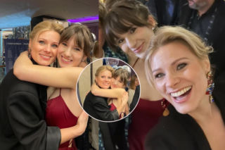 Głogowska z córką na studniówce! Pokazała zdjęcia z imprezy.  Julia wyróżniała się na tle koleżanek