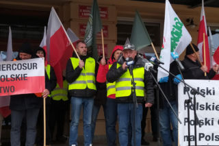 Protest rolników w Rzeszowie. „Będziemy tracić z roku na rok”