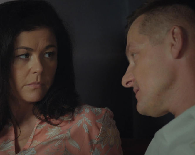 M jak miłość, odcinek 1903: Kinga (Katarzyna Cichopek), Piotrek (Marcin Mroczek)