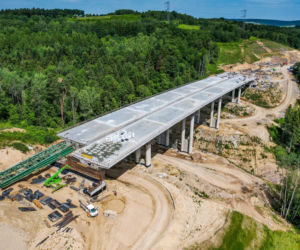 Budowa S19 - Babica Jawornik z najwyższą estakadą w Polsce