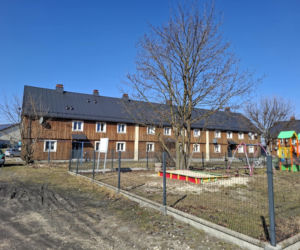 Drewniane osiedle w Sędziszowie