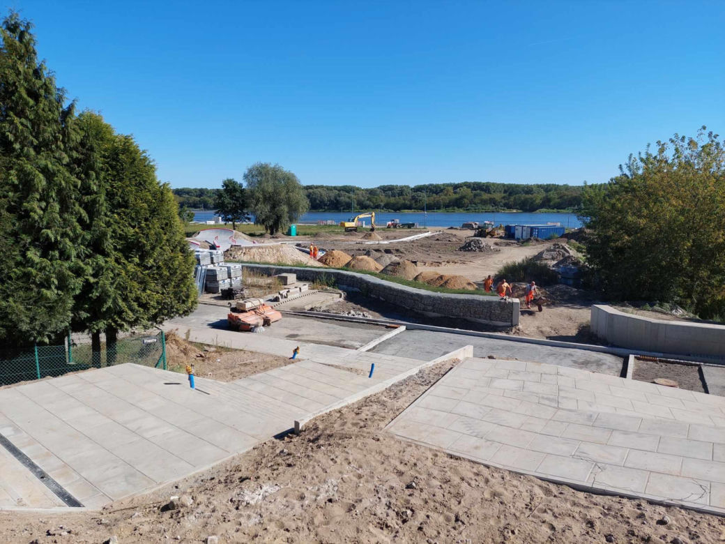 Nowe atrakcje na promenadzie w Starym Fordonie. Warto się tam wybrać na spacer, a niedługo, żeby poszaleć