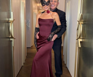 Izabela Janachowska z mężem