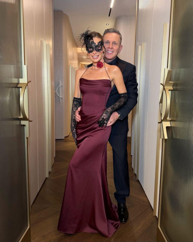 Izabela Janachowska z mężem