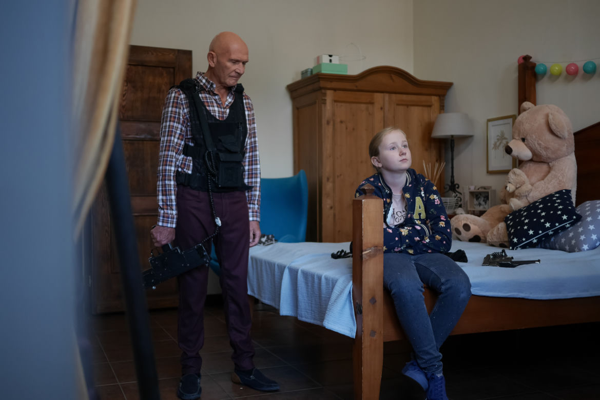 Pierwsza miłość. Julka (Łucja Kawczak), Edward (Marek Siudym)