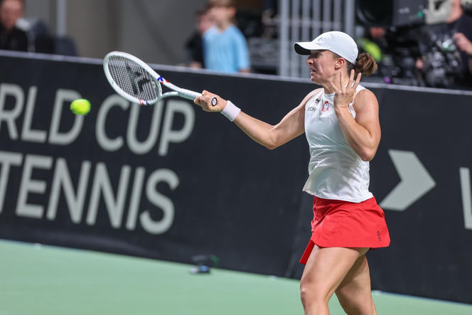 Iga Świątek na  Billie Jean King Cup