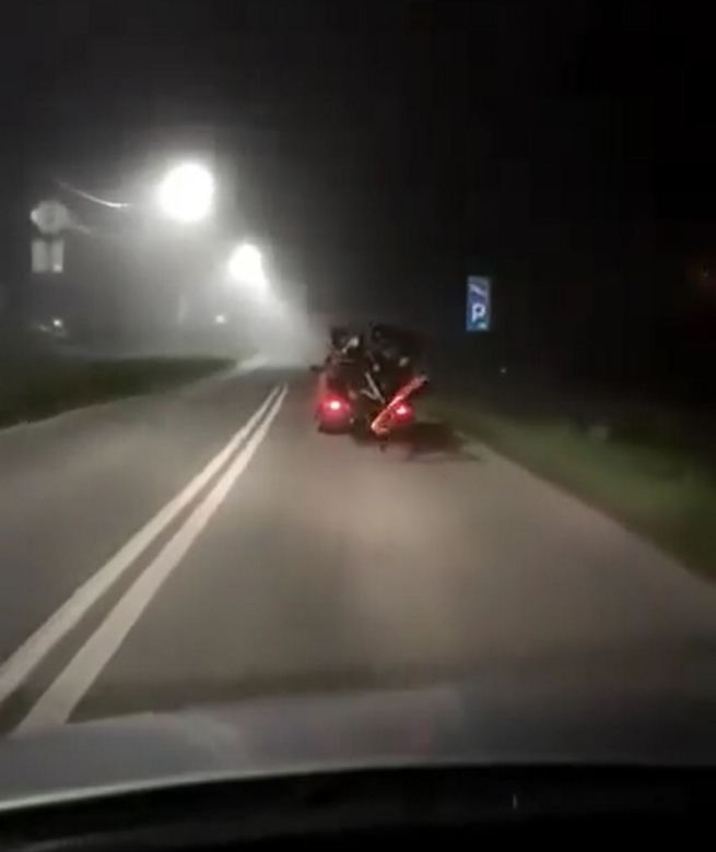 Kierowca cinquecento znów to zrobił