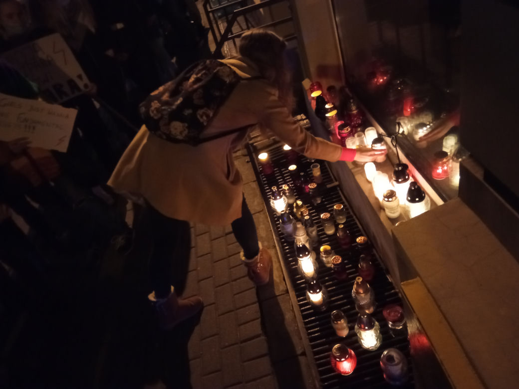 Kolejne protesty kobiet w Grudziądzu
