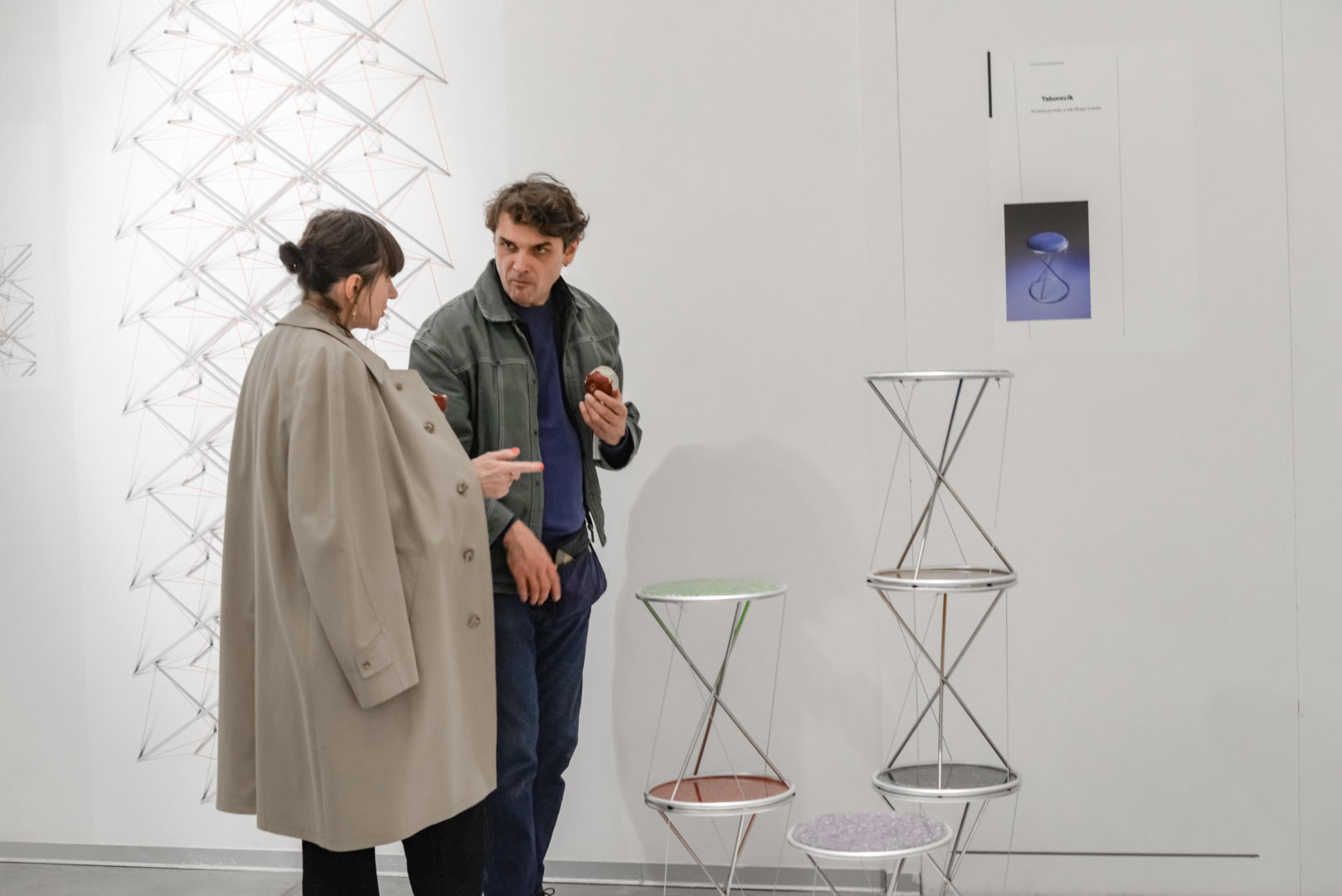 Wernisaż wystawy Jerzego Porębskiego „I cóż z tego, że świat wisi na włosku?”