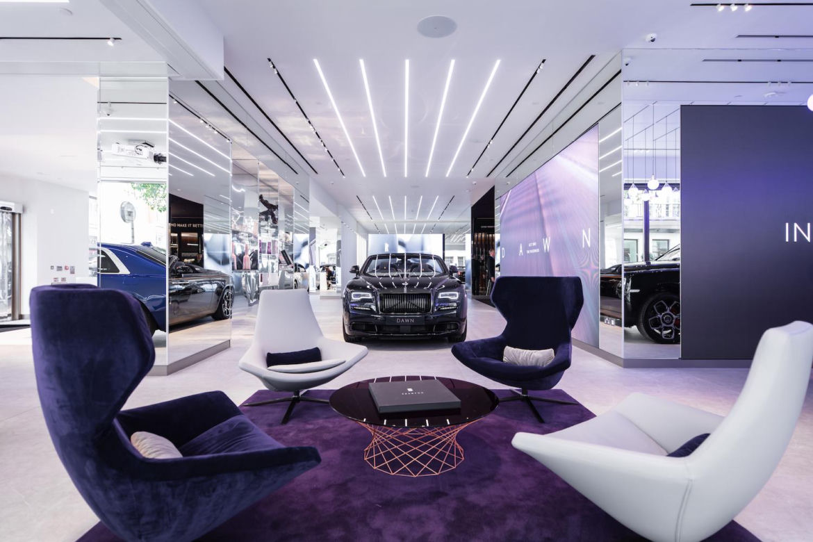 Przyszłe salony marek: Rolls-Royce, Aston Martin i McLaren