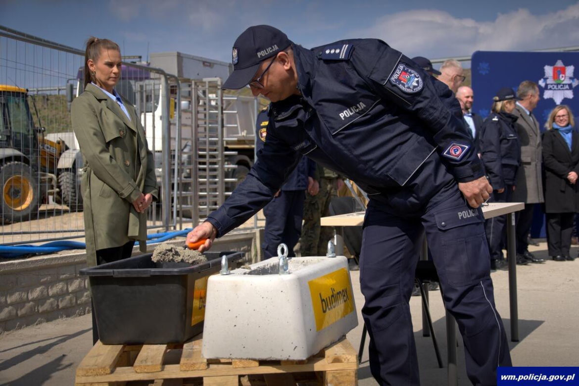 Nowoczesna Komenda Powiatowa Policji w Ostródzie. Ma być gotowa za rok!