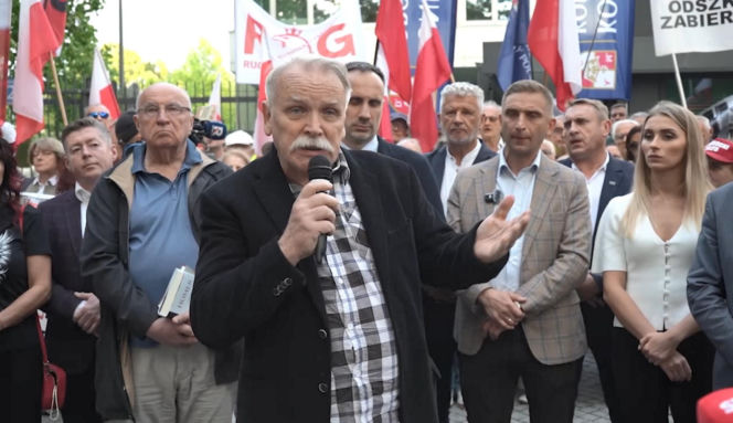 Manifestacja ROG w Warszawie. Żądali reparacji