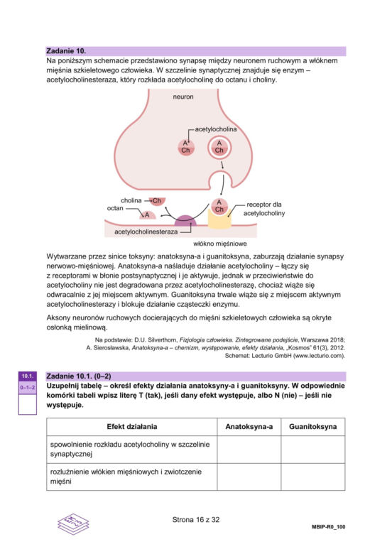 Matura 2025 - biologia